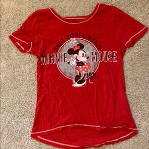 Minnie mouse red t-shirt